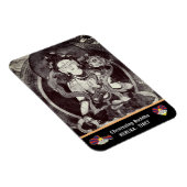 Chenrezing Buddha, Vintag Heruka & Tibet /Dharma Magnet (Rechte Seite)