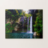 Cheonjiyeon Wasserfall Südkorea. Puzzle (Horizontal)