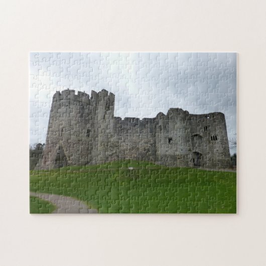 Chepstow Castle Wales Puzzle (Horizontal)