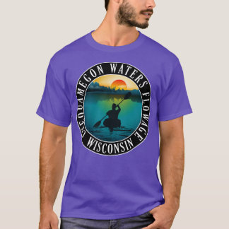 Chequamegon Waters Flowage Wisconsin Kayaking T-Shirt