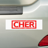 Cher-Briefmarke Autoaufkleber (Auf Auto)