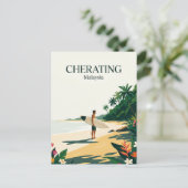 Cherating Malaysia Postkarte (Stehend Vorderseite)
