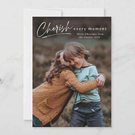 Cheraton jeden Augenblick 2 Foto Weihnachten Weihn Karte (Vorderseite)