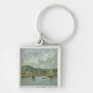 Cherbourg, 1883 (Öl auf Leinwand) Schlüsselanhänger