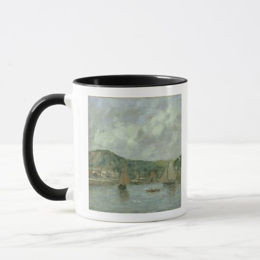 Cherbourg, 1883 (Öl auf Leinwand) Tasse (Links)