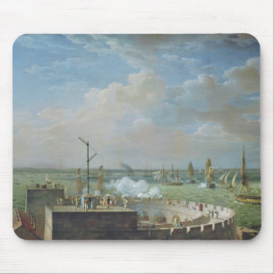 Cherbourg-Hafen, 1822 Mousepad