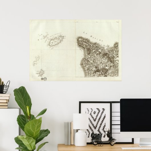 Cherbourg Poster (Heimbüro)