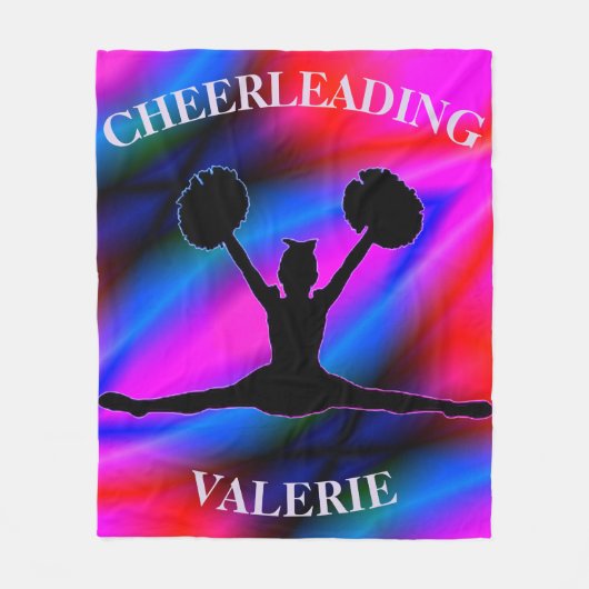 Chereleader Colorful Fleece Blanket (Vorderseite)