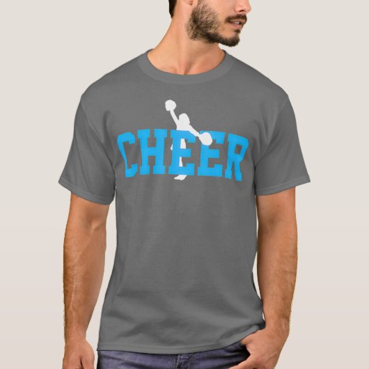 Chereleader Tshirt jubelnd Squad T-Shirt Geschenk (Vorderseite)