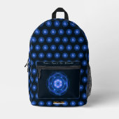Cherenkov Radiation Bedruckter Rucksack (Vorderseite)