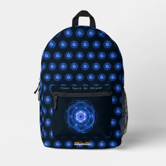Cherenkov Radiation Bedruckter Rucksack (Vorderseite)