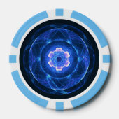 Cherenkov Radiation Pokerchips (Vorderseite)