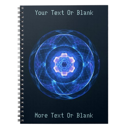 Cherenkov-Strahlung Notizblock (Vorderseite)