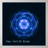 Cherenkov-Strahlung Poster (Vorne)