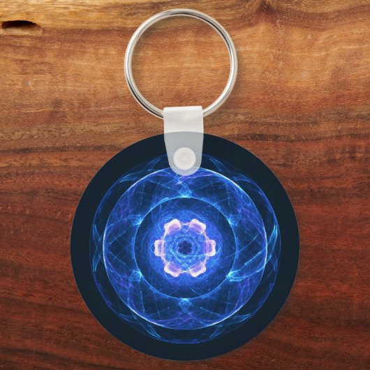 Cherenkov-Strahlung Schlüsselanhänger (Vorderseite)