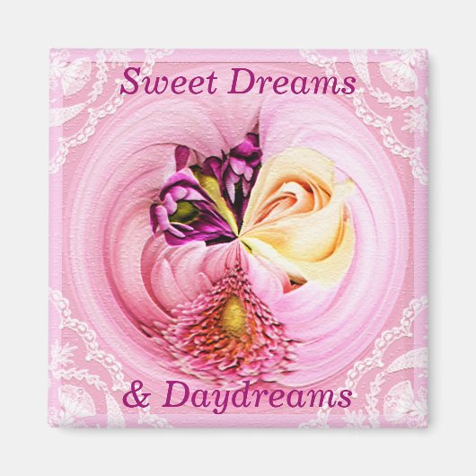 Cheret Bouquet Art Magnet Square (Vorne)