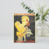 Cheret Poster Art Postkarte (Stehend Vorderseite)