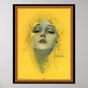 "Cherie" Deko Print- Rolf Armstrong (1929) 11 x 14