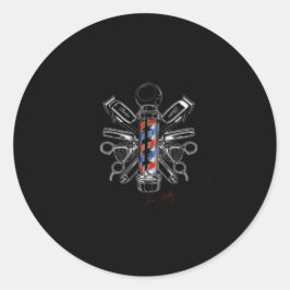 Cherie Huntley - Sammlung von Barber Runder Aufkleber