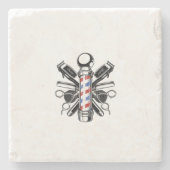 Cherie Huntley - Sammlung von Barber Steinuntersetzer (Vorderseite)