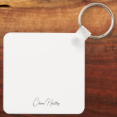 Cherie Huntley Schlüsselanhänger (Rückseite)