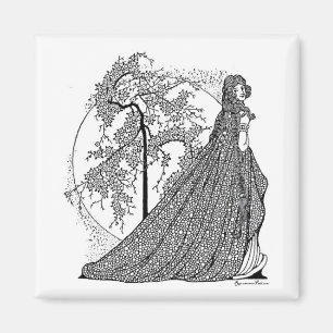 Cherie Liebes-Vintager Magnet