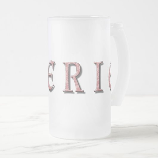 Cherie Mattglas Bierglas (VorderseiteRechts)