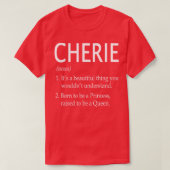 Cherie Name Geschenk 66 T-Shirt (Design vorne)