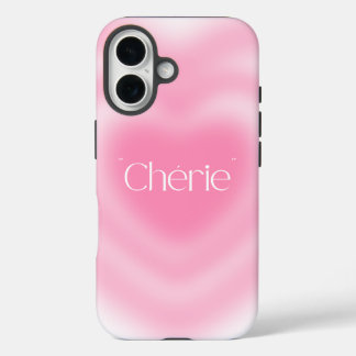 Cherie Pink Heart Iphone Case | Rosa Ästhetik