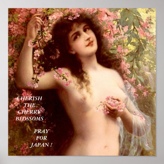 CHERISCH DER CHERRY-BLUMEN POSTER (Vorne)