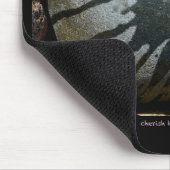 "cherisch glückliche Unfälle" Mausknöpfe Mousepad (Ecke)