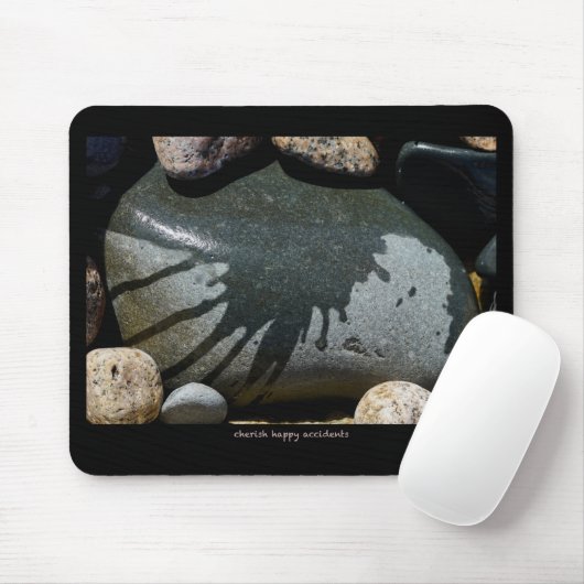 "cherisch glückliche Unfälle" Mausknöpfe Mousepad (Mit Mouse)