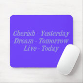 Cherish blue mousepad (Mit Mouse)