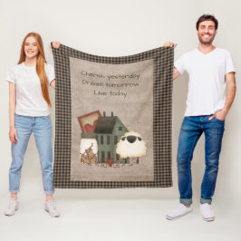 Cherish Dream Live - Primitives Land Fleecedecke