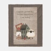 Cherish Dream Live - Primitives Land Fleecedecke (Vorderseite)