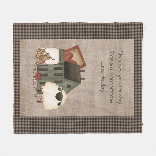 Cherish Dream Live - Primitives Land Fleecedecke (Vorderseite (Horizontal))