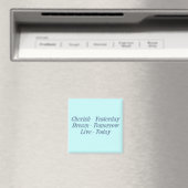 Cherish dunkelblau magnet (In Situ (Geschirrspüler))
