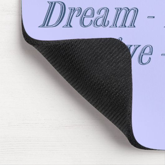 Cherish dunkelblau mousepad (Ecke)