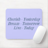 Cherish dunkelblau mousepad (Mit Mouse)