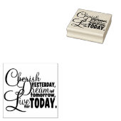 Cherish heute gummistempel (Stempel)