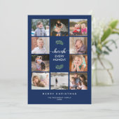 Cherish Jeden Moment 10 FotoCollage Weihnachten (Stehend Vorderseite)