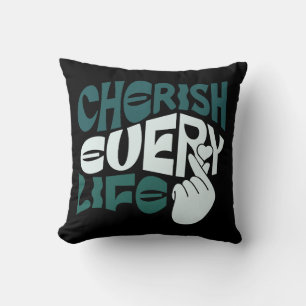 Cherish Life - Liebe & Kindness Art Kissen
