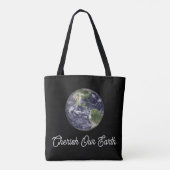 Cherish Our Earth Tasche (Rückseite)