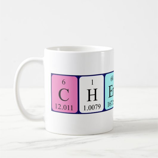 Cherish Periodenname Tasse (Links)