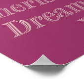 Cherish roink poster (Ecke)