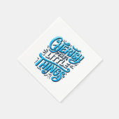 Cherish the Little Things-Napkin Serviette (Ecke)