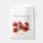 Cherish the Memory Scarlet Petal Serenade Geschenktütchen (Vorderseite)