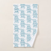 Cherish, was Aquamarin zählt Badhandtuch Set (Handtuch)