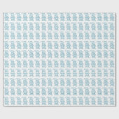 Cherish, was Aquamarin zählt Geschenkpapier (Flach)