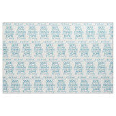 Cherish, was Aquamarin zählt Stoff (Fat Quarter (45,7 x 55,9 cm))